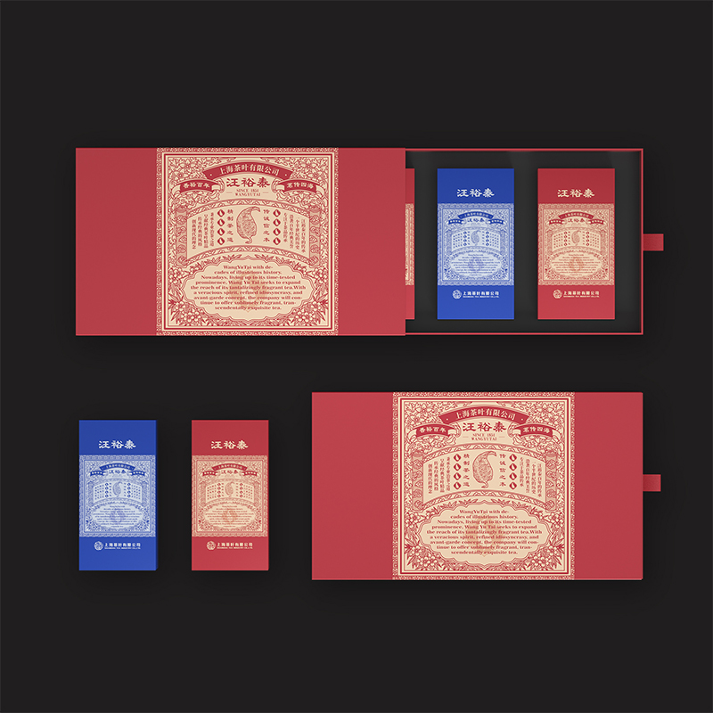 汪裕泰伴手禮包裝設計