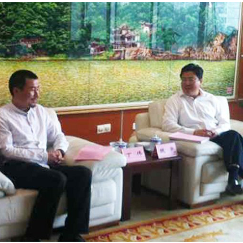 設(shè)計(jì)立縣計(jì)劃走進(jìn)馬鞍山，丁偉受到市長(zhǎng)親切接待！